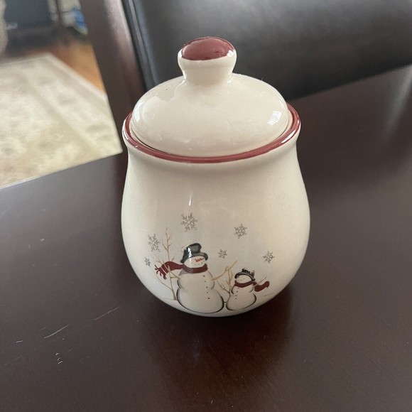 Royal Seasons Snowman Christmas Table Coffee/Dinner Set Holidays 8 pcs - Picture 6 of 12